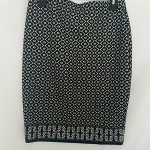 Black & white Max Studio skirt size S